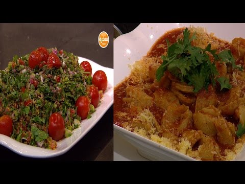 لايف ستايلطريقة إعداد ومقادير "رافيولي بصلصة الطماطم - كفتة السمك المقلي - تبولة"44649/0