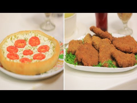 لايف ستايلشاهد: طريقة إعداد بفتيك كداب باللحمة المفرومة وبيتزا جبنة وطماطم46535/0