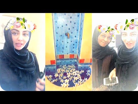 لايف ستايلشاهد: مريم حسين ترتدي الحجاب وتذهب إلى الحمام المغربي53101/0
