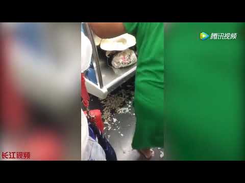 لايف ستايلشاهد: سيدة تقشر كمية كبيرة من الثوم في المترو57300/0