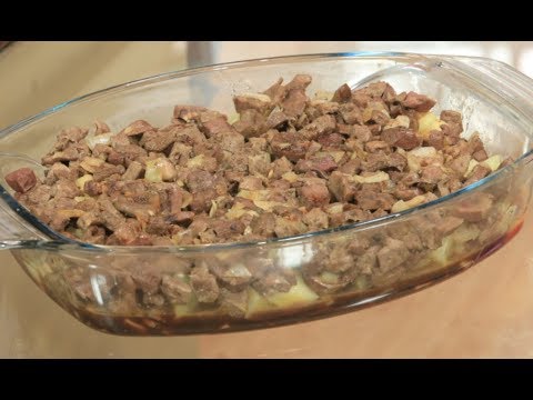 لايف ستايلشاهد: طريقة إعداد ومقادير "فتة كبد و كلاوي وقلوب بالبطاطس"60983/0