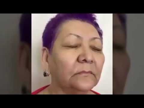 لايف ستايلالمكياج يحول سيدة تخطت الستين عامًا إلى شابة64858/0