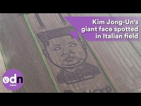 لايف ستايلشاهد : فنان إيطالي يستخدم جرارًا ومحراثًا لرسم زعيم كوريا الشمالية68742/0