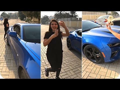 لايف ستايلصديقة أسيل عمران كسرت بيضة على سيارتها الجديدة78631/0