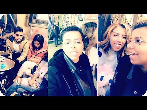 لايف ستايلرجاء وعمر بلمير مع كابتن ريما في أحد مقاهي القاهرة79643/0