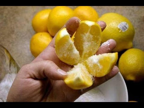 لايف ستايلشاهد: الليمون والملح لرائحة جميلة في المطبخ 80002/0