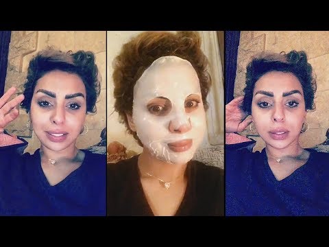 لايف ستايلشاهد: هند البلوشي تضع قناع الجمال لوجهها80104/0