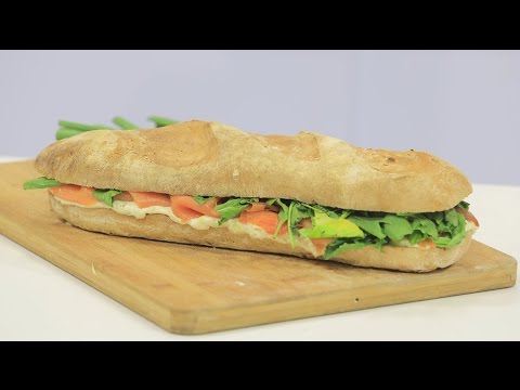 لايف ستايلبالفيديو: طريقة عمل ومقادير "باغيت بحشو السلمون المدخن و الجبن"15301/0