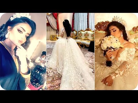 لايف ستايلموديل شمس العراقية بفستان الزفاف في جلسة تصوير84231/0