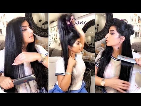 لايف ستايلطريقة فرد الشعر مع بثينة الرئيسي84893/0