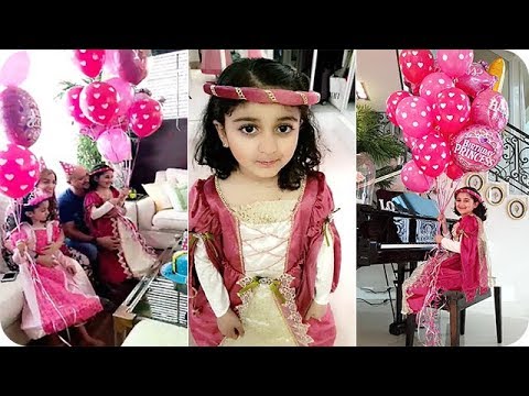 لايف ستايلشاهد: لجين عمران تحول ابنة أخوها إلى أميرة في غاية الجمال بعيد ميلادها86534/0