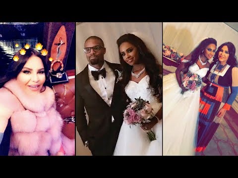 لايف ستايلشاهد: الفنانة أحلام وزوجها في حفلة زواج داليا مبارك86680/0