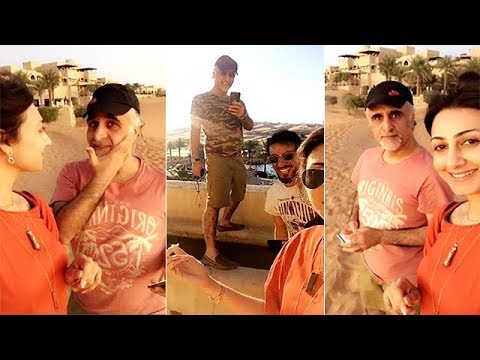 لايف ستايلشاهد:  هيفاء حسين تخرج مع زوجها في صحراء ليوا87744/0