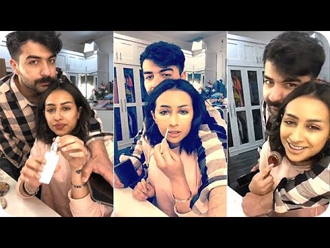 لايف ستايلشاهد| فرح الهادي تطبق مكياجًا مذهلًا وعقيل يثير جنونها88380/0