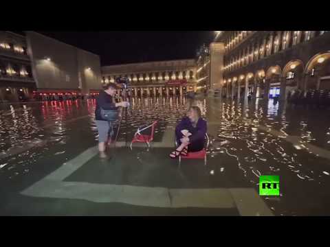 لايف ستايلشاهد: الفيضانات غير قادرة على تعطيل السياحة في البندقية88714/0