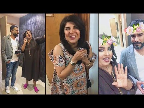 لايف ستايلشاهد: هيا الشعيبي تفاجيء غدير السبتي في بيتها وتغني لها الزفة90675/0