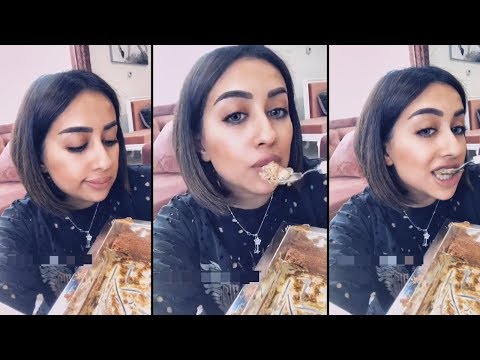 لايف ستايلشاهد: فرح الهادي تأكل جزءًا كبيرًا من الكعكة91512/0