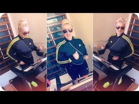 لايف ستايلشاهد: ميس كمر أثناء تدريبها في الصالة الرياضية91976/0