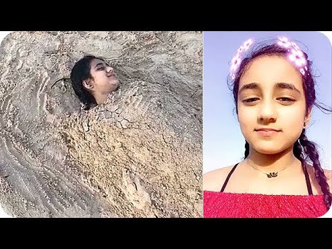 لايف ستايلشاهد: دفن مايا بخش في رمال البحر93880/0