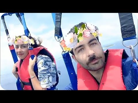 لايف ستايلفرح الهادي وعقيل يطيرون بالباراشوت93885/0