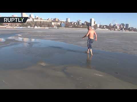 لايف ستايلشاهد: نهر في وسط روسيا يتحول إلى صحراء151184/0