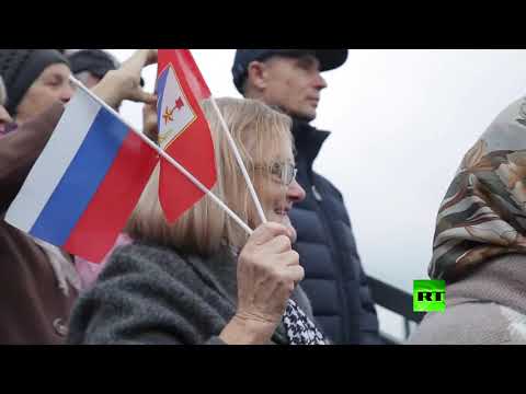 لايف ستايلشاهد: استقبال أول رحلة ركاب بالقطار تصل من بطرسبورغ إلى سيفاستوبل156169/0