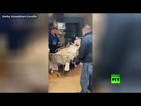 لايف ستايلشاهد: أميركية تستعجل زفافها وتحييه في المستشفى159738/0