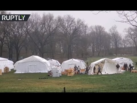 لايف ستايلشاهد: إقامة مستشفى ميداني في حديقة سنترال بارك في نيويورك171158/0