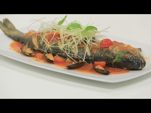 لايف ستايلطريقة إعداد قاروص بصوص المحار18306/0