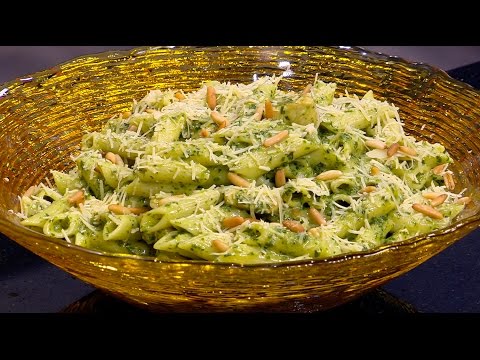 لايف ستايلمكرونة بيستو السبانخ مع الدجاج25857/0