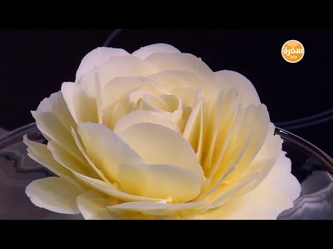 لايف ستايلشاهد: طريقة عمل وردة من الشيكولاتة البيضاء10152/0