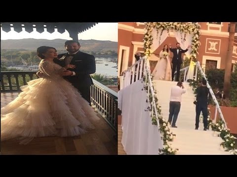 لايف ستايلشاهد: دخول أسطوري لعمرو يوسف وكندة علوش خلال حفلة الزفاف27629/0