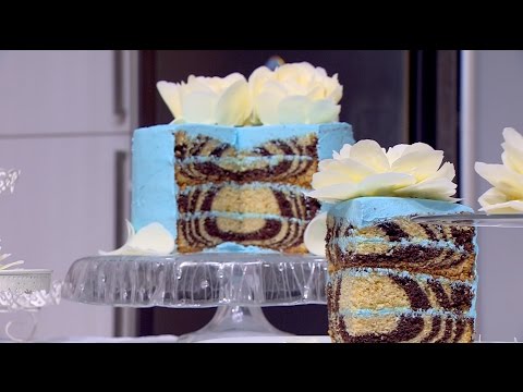 لايف ستايلطريقة إعداد تورتة بكيكة زيبرا10915/0