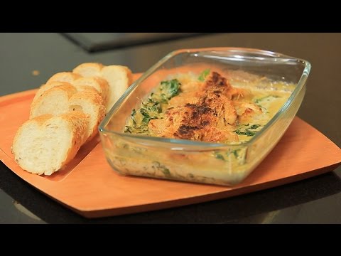 لايف ستايلطريقة إعداد سندويتش دجاج بالسبانخ و الكريمة10916/0