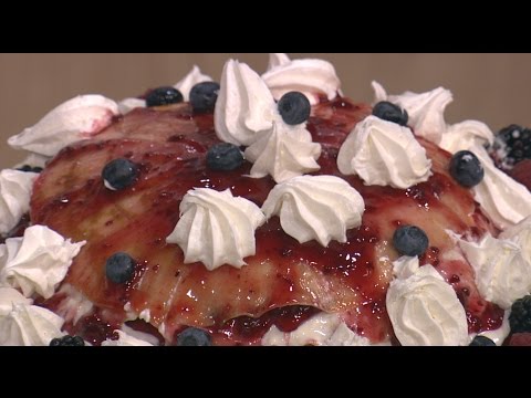 لايف ستايلطريقة إعداد بان كعك بكريمة التوت39069/0