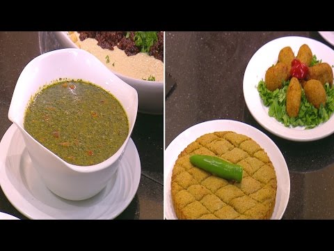 لايف ستايلطريقة إعداد صينية كبيبة بالسمك وسلطة الحمص باللحمة40802/0