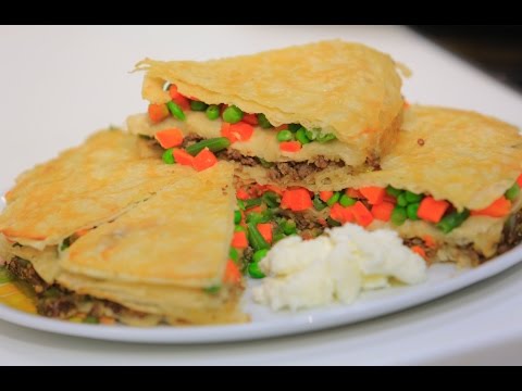 لايف ستايلطريقة إعداد رقاق باللحمة المعصجة والقشطة40960/0