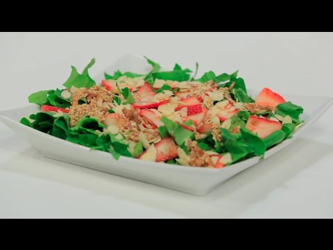 لايف ستايلشاهد: طريقة تحضير سلطة سبانخ و فراولة41484/0
