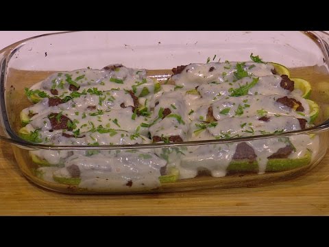 لايف ستايلطريقة إعداد ومقادير "قوارب كوسة محشية بالبشاميل دايت"42635/0