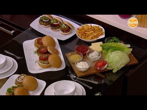 إعداد برغر سمك بأسلوب مختلف