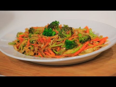 طريقة إعداد خضار على الطريقة الصيني للدايت