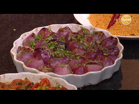 طريقة إعداد محشى البصل