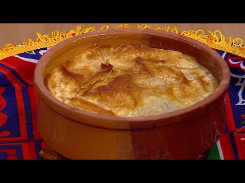 طريقة إعداد طاجن جلاش بالأرز والخضار