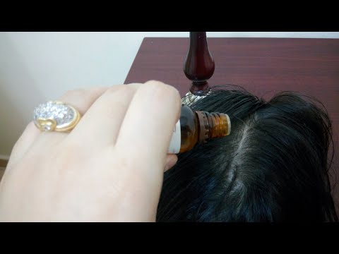 شاهد قطرة واحدة تملأ فراغ الشعر وتجعله كثيفًا