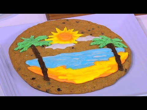 شاهد طريقة إعداد لوحة من الكوكيز