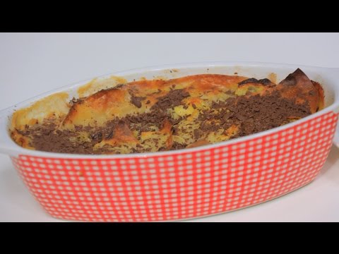 طريقة اعداد ام علي بالقرفة و الشيكولاتة