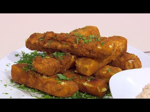 شاهد طريقة إعداد جبنة مقلية