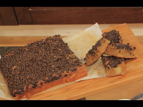 طريقة إعداد مربعات الحمص بالموز والشيكولاتة