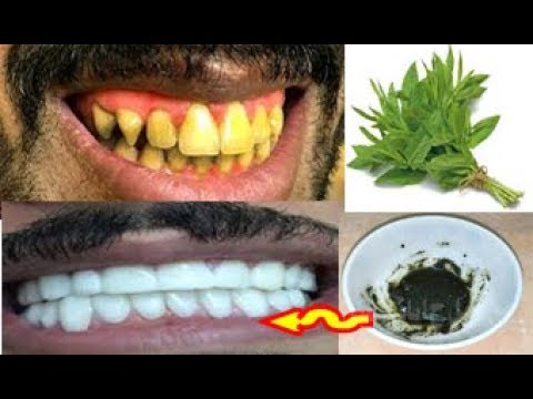 شاهد عشبة رائعة لتبييض الأسنان