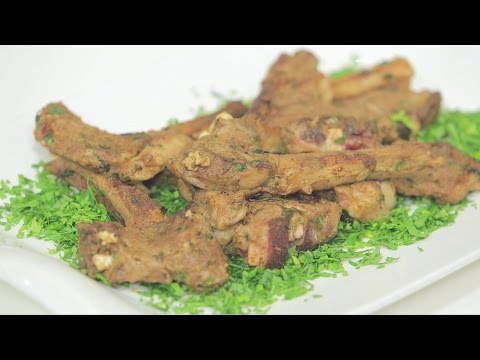 طريقة إعداد ريش مشوية